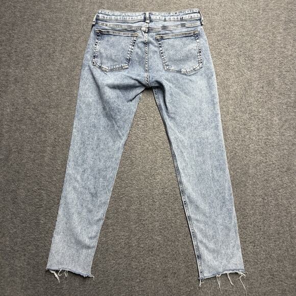 Rag & Bone Dre Low Rise Slim Boyfriend Jeans Womens 26 (30x29) Blue Stretch - Picture 6 of 9